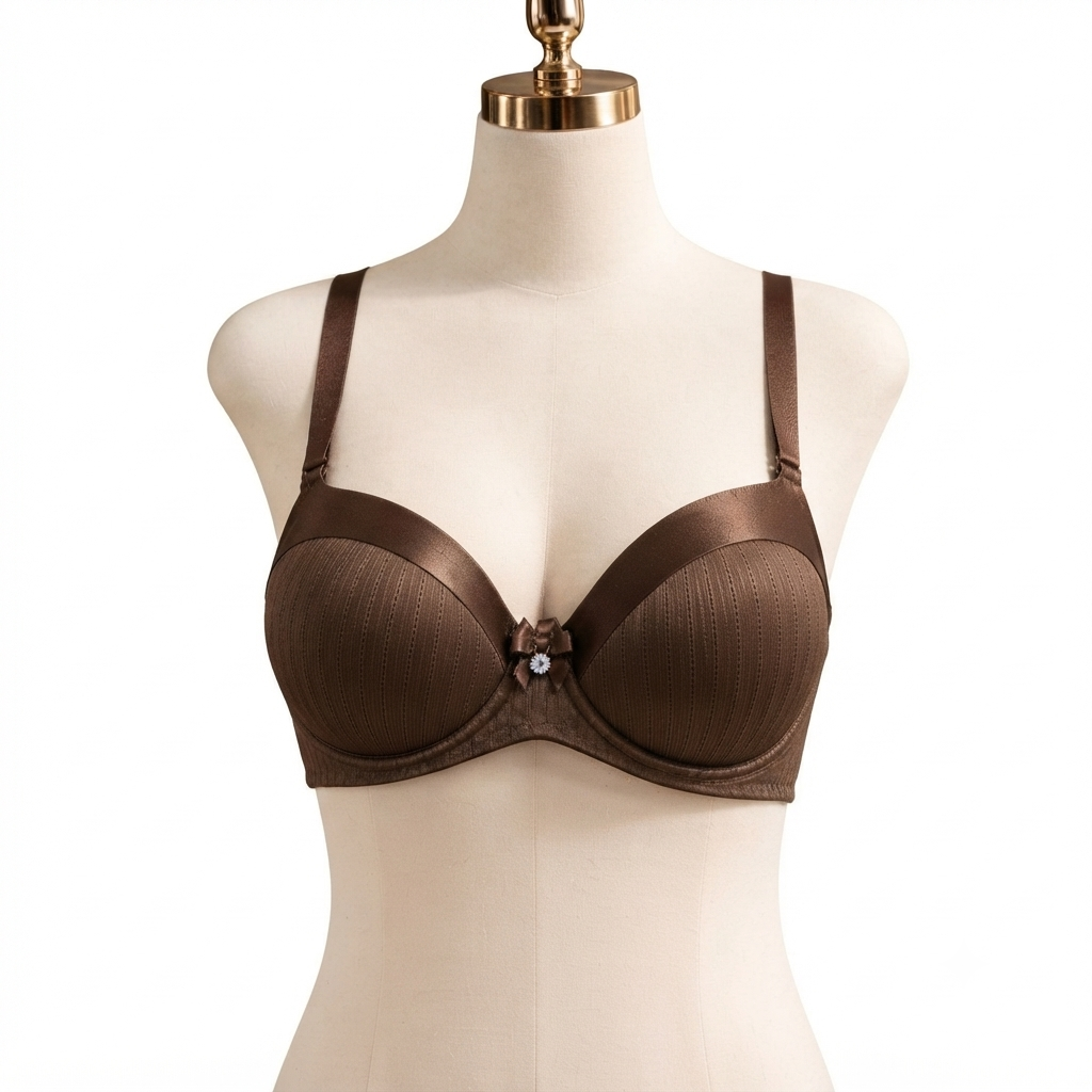 Nyxta Premium Push-Up Bra - Brown