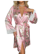 Nyxta Deep Love Silk 3 Piece Nighty-Pink