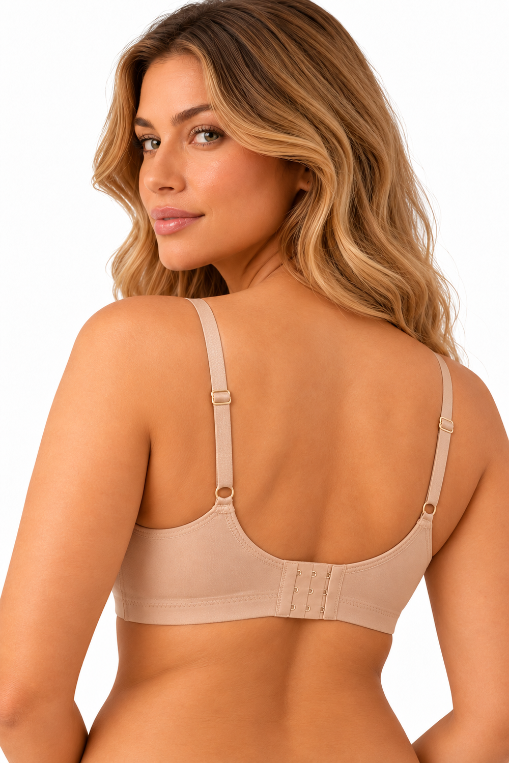 NYXTA COTTON DOUBLE LAYERED NON WIRED NON PADDED BRA-SKN