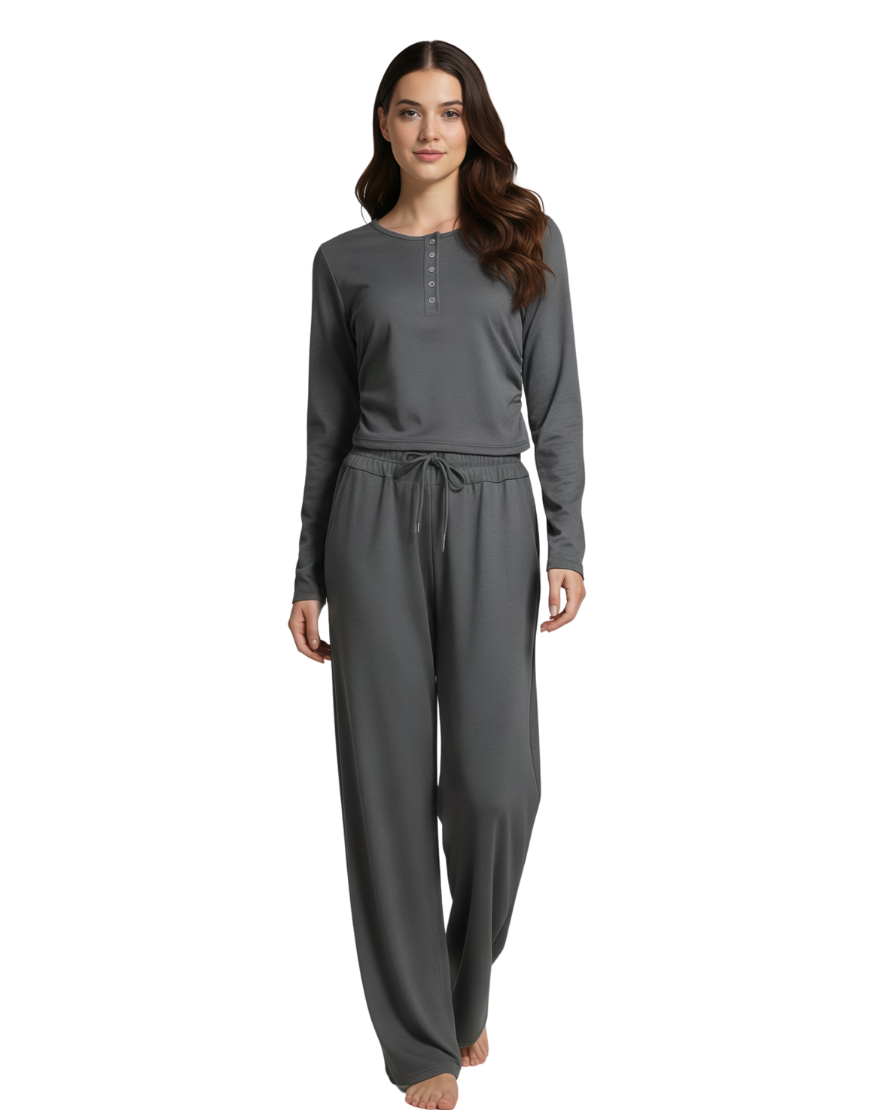 Nyxta Essence Lounge Set-Grey