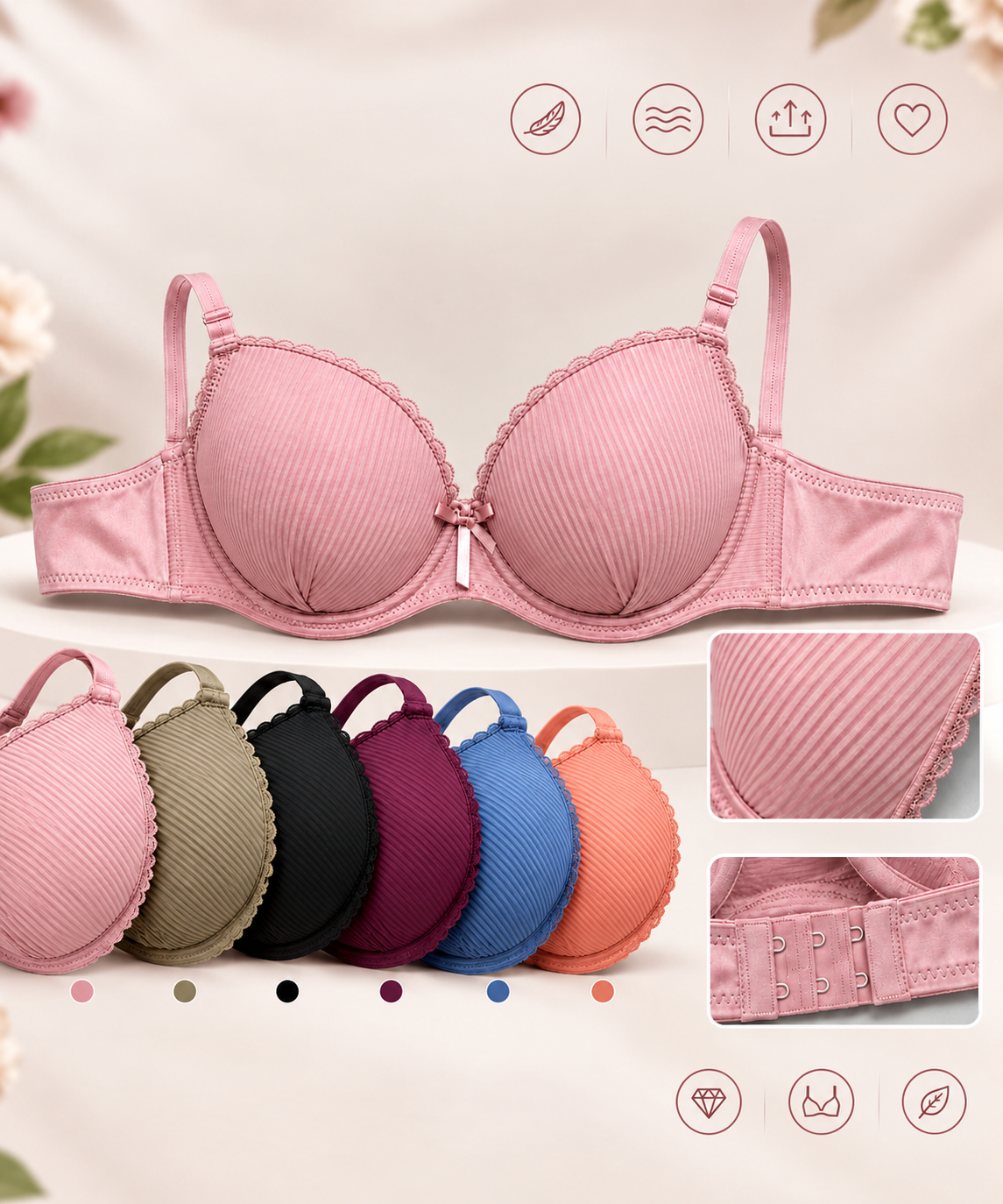 Nyxta Everyday Comfort & Beauty Bra
